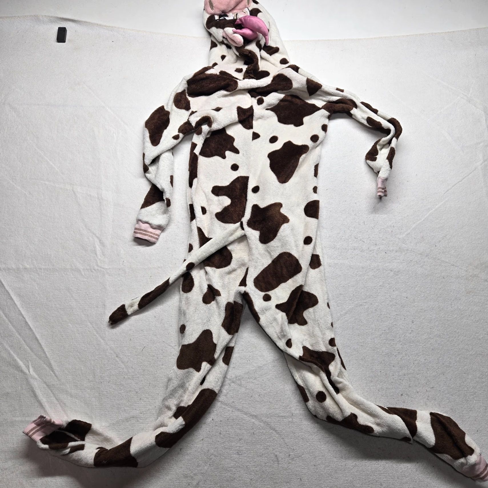 Vintage Secret Treasures Cow Sleepwear One Piece Pajamas Adult Women's XS Size ONE SIZE - 7 Thumbnail