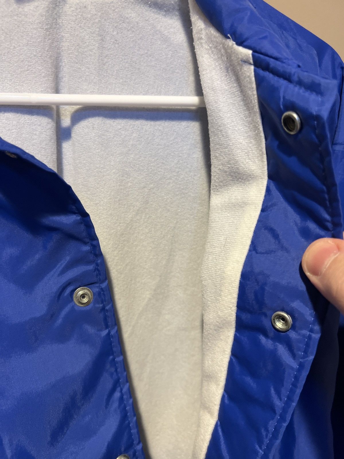 Vintage Vintage Royal Blue Coaches Jacket XL Size US XL / EU 56 / 4 - 5 Thumbnail