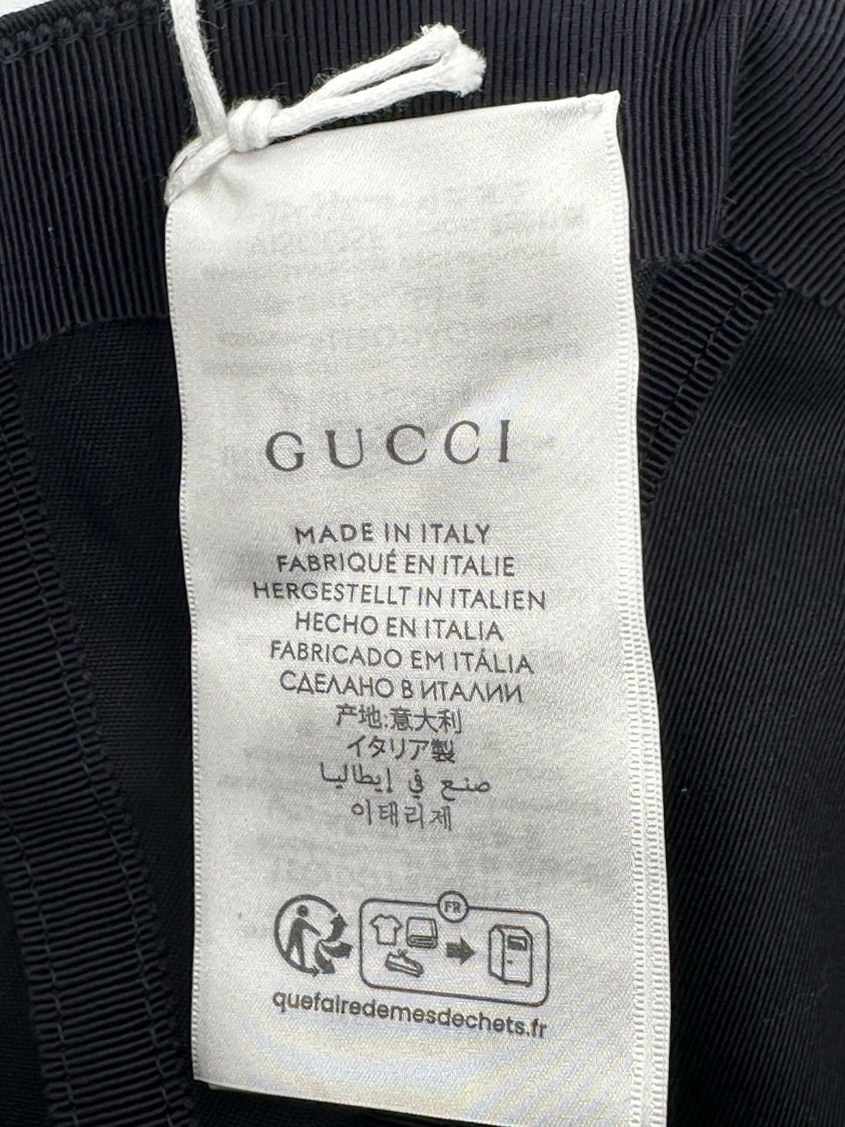Gucci New Gucci Cap Size-M-58cm Size ONE SIZE - 9 Thumbnail