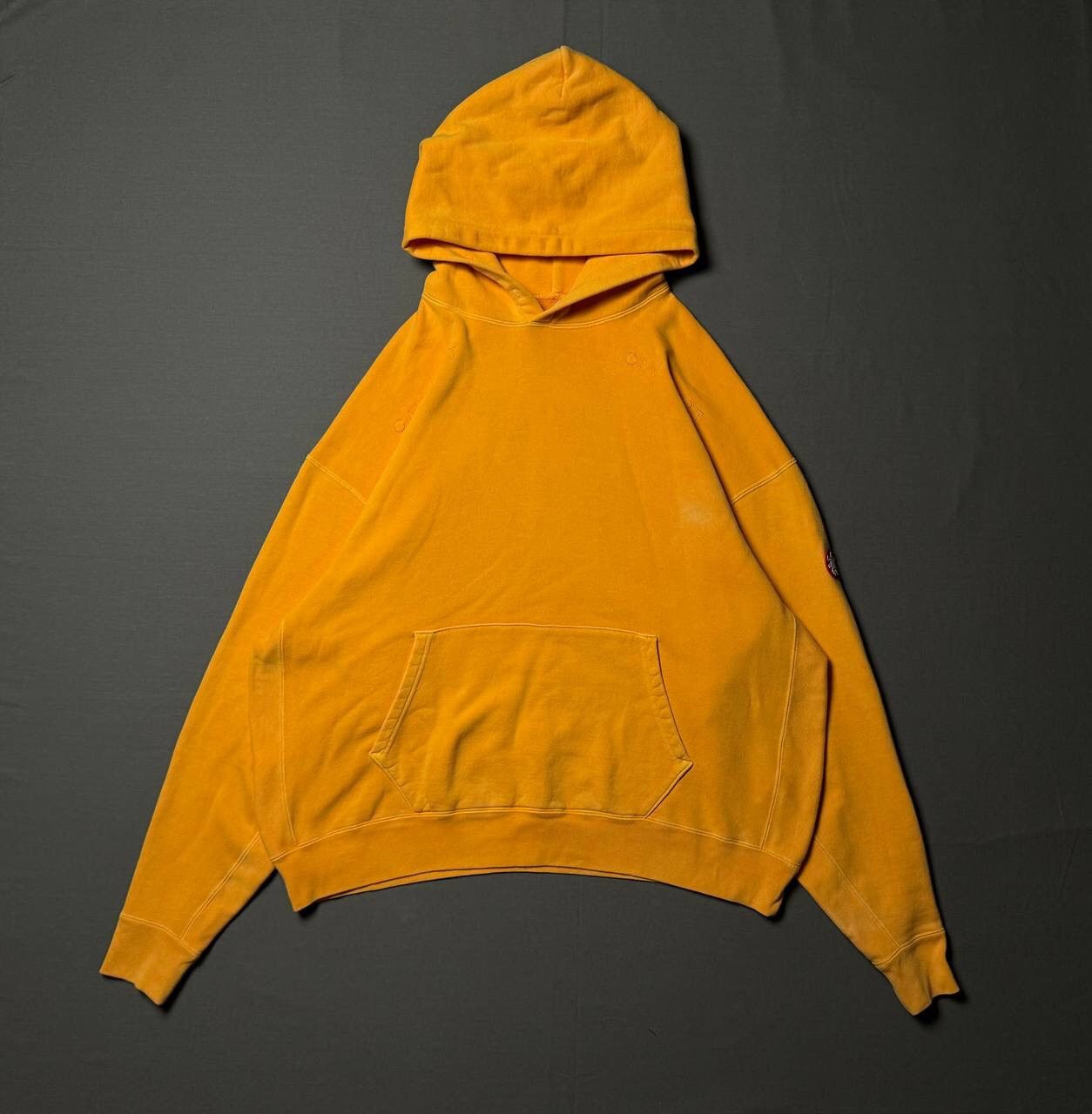 Cav Empt Cav Empt OVERDYE RAGLAN PIPING SWEAT - Yellow | Grailed