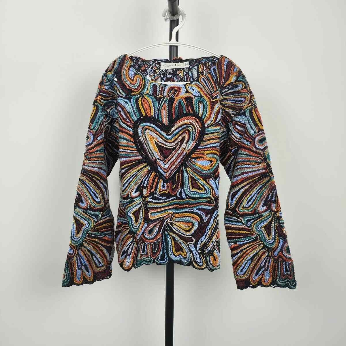 Dior Dior Multi Sweater 34 Women Size XS / US 0-2 / IT 36-38 - 1 Thumbnail