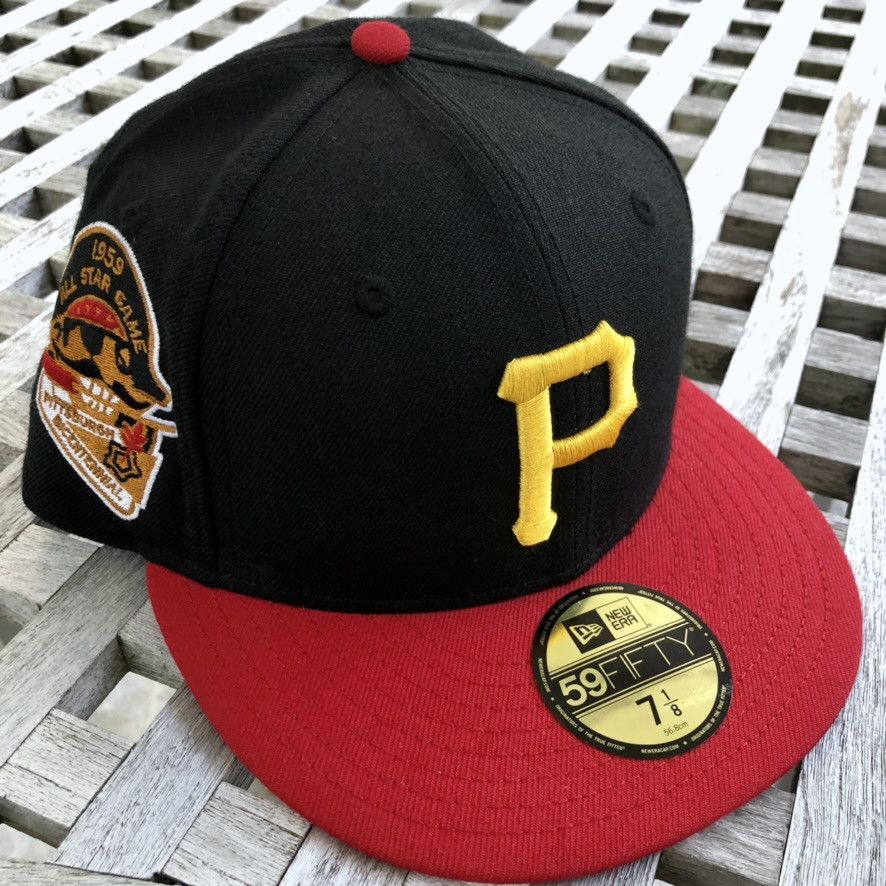 New Era Pittsburgh Pirates ASG Patch Exclusive Fitted Wool Hat 7 1/8 Size ONE SIZE - 1 Thumbnail