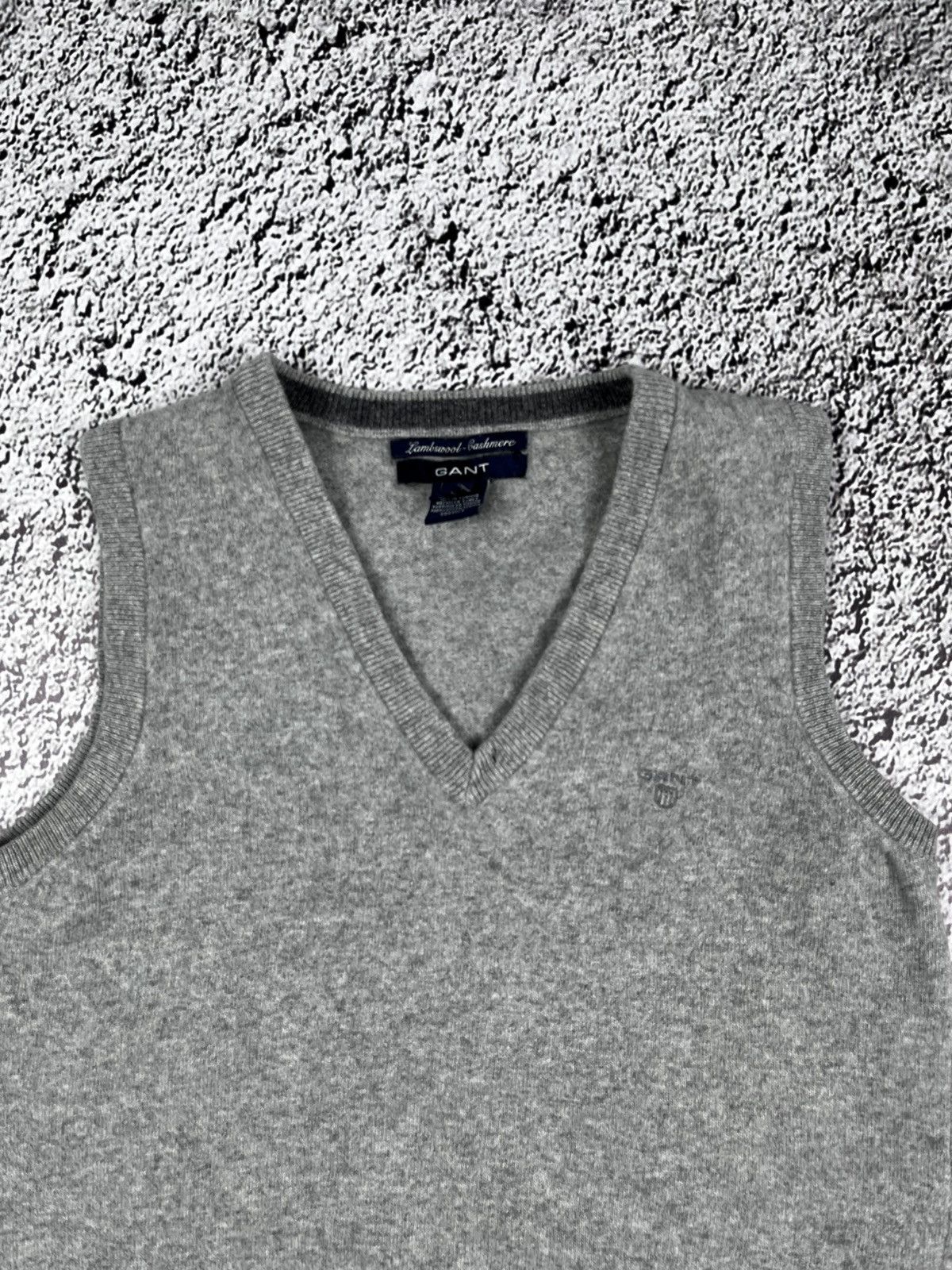 Gant Vintage Y2K Gant cashmere wool old money style vest Size L / US 10 / IT 46 - 2 Thumbnail