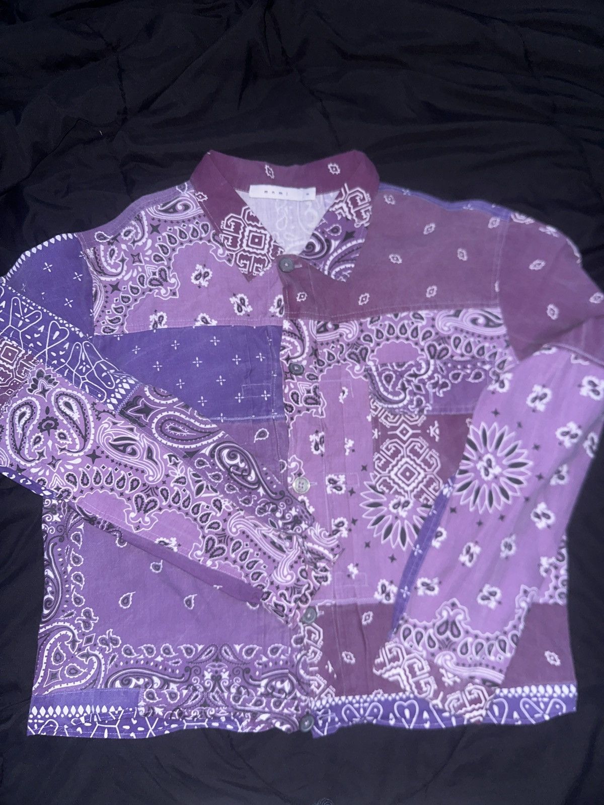 MNML Bandana Trucker Shirt - Purple / M Size US M / EU 48-50 / 2 - 1 Thumbnail