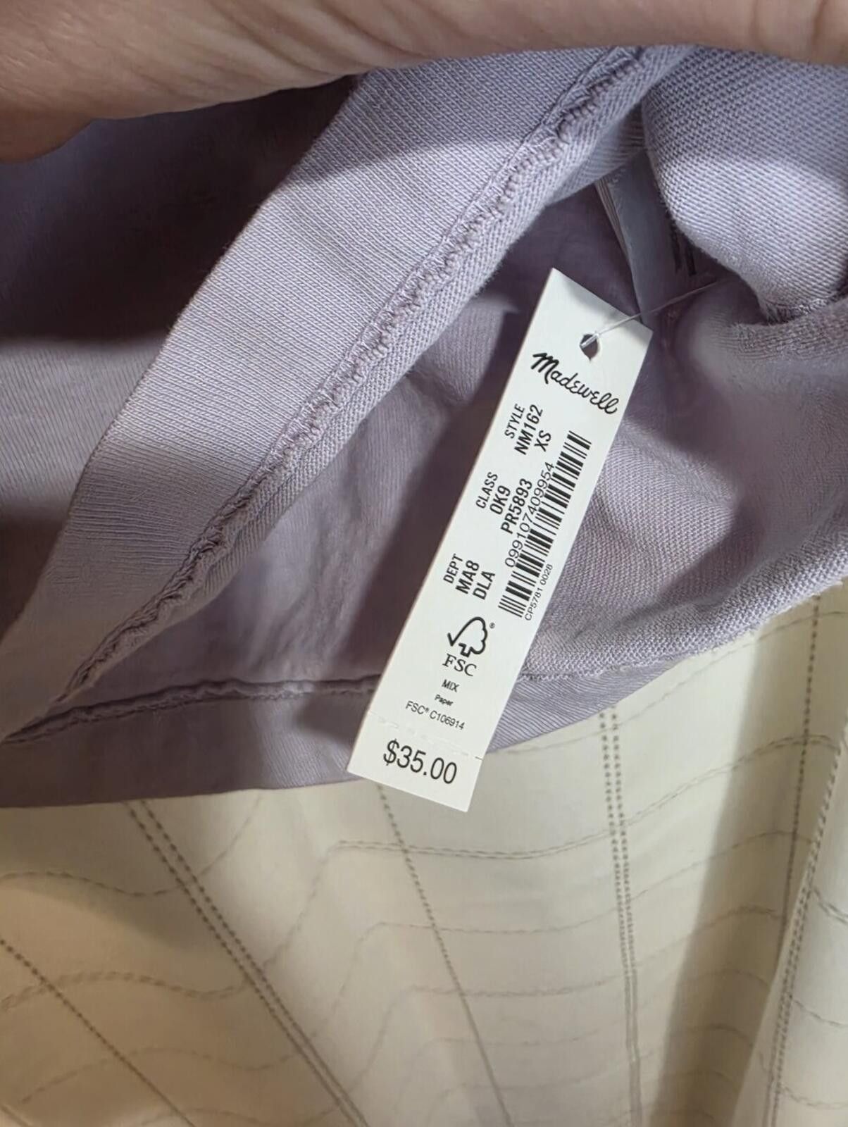 Madewell Madewell Garment-Dyed Allday Crewneck Tee Size US XS / EU 42 / 0 - 3 Thumbnail