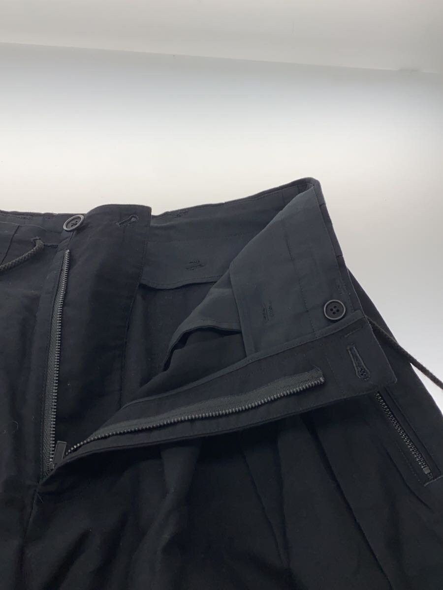 Yohji Yamamoto BLACK Scandal Yohji Yamamoto Tuck wide/bottom Size US 35 - 3 Thumbnail