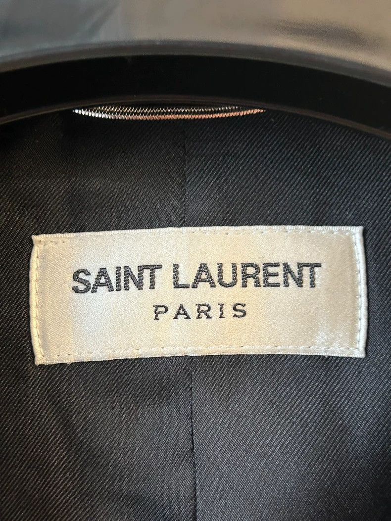 Saint Laurent Paris Hedi Slimane Saint Laurent Wool Blazer-2505 Size US XL / EU 56 / 4 - 2 Thumbnail