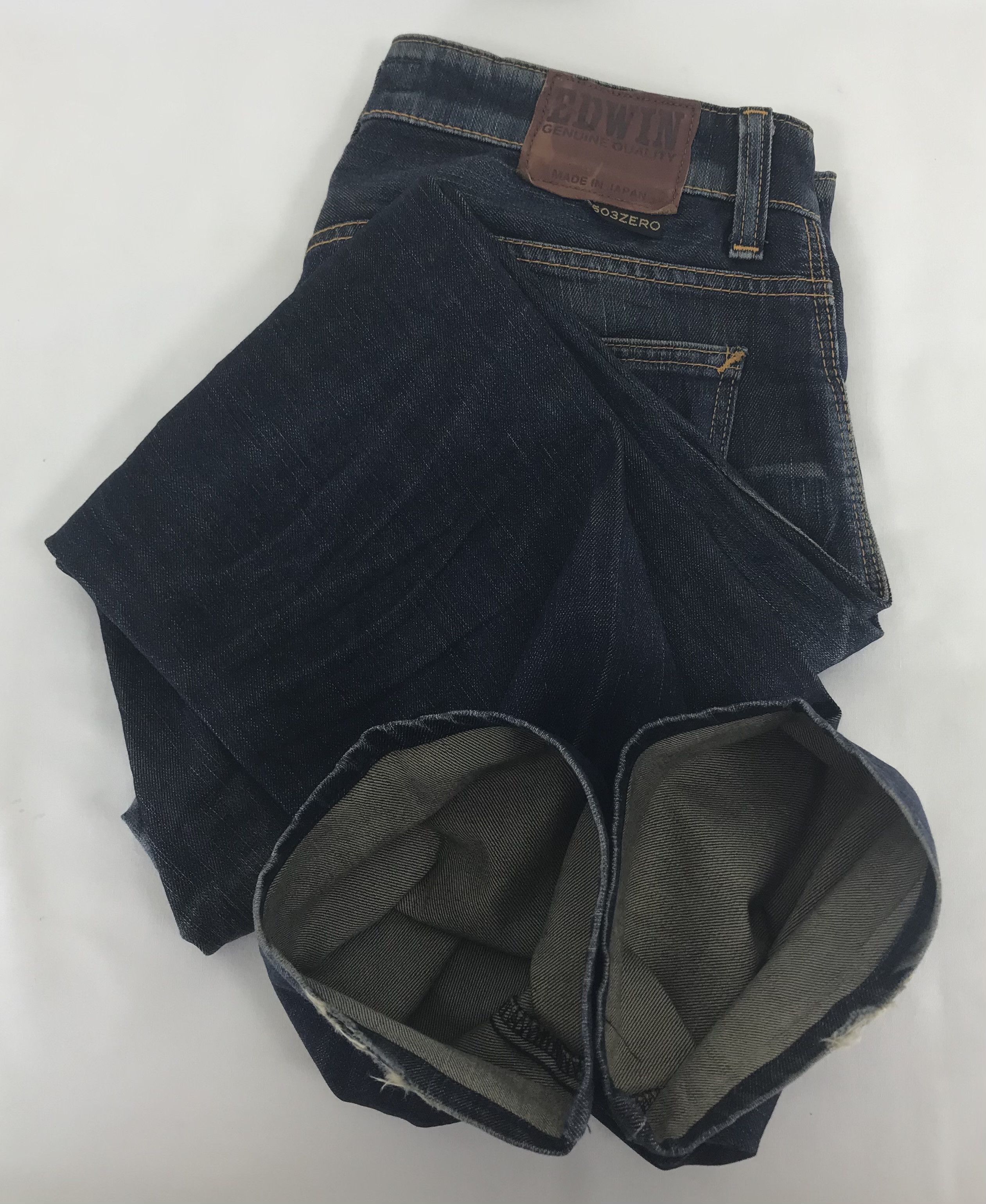 Edwin Vintage Edwin 503 Japanese Blue Jeans Size US 33 - 13 Thumbnail