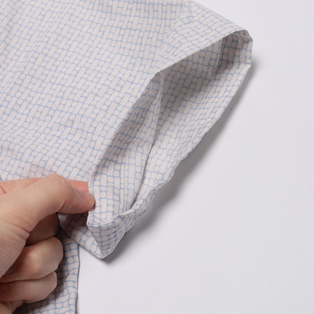 Hermes Hermes France Printed Cotton Shirt Short Sleeve White Size US M / EU 48-50 / 2 - 7 Thumbnail