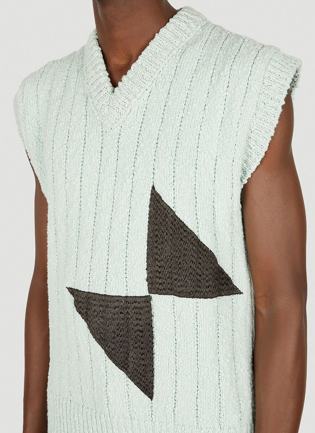 OAMC o1y0225 Sleeveless Sweater in Light Green Size US S / EU 44-46 / 1 - 2 Thumbnail