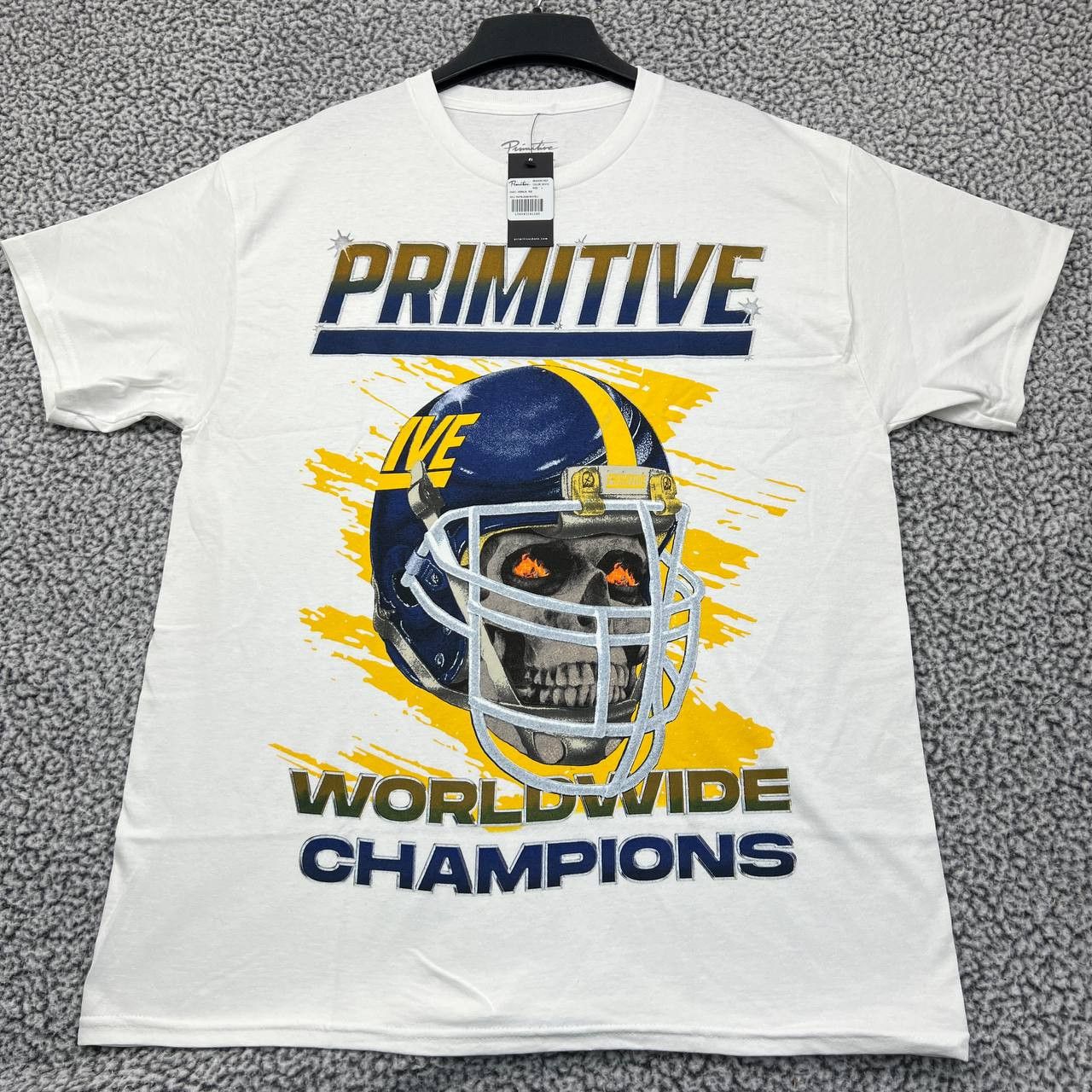 Primitive Primitive Skateboarding Shirt Men Large White Cotton New Size US L / EU 52-54 / 3 - 1 Thumbnail