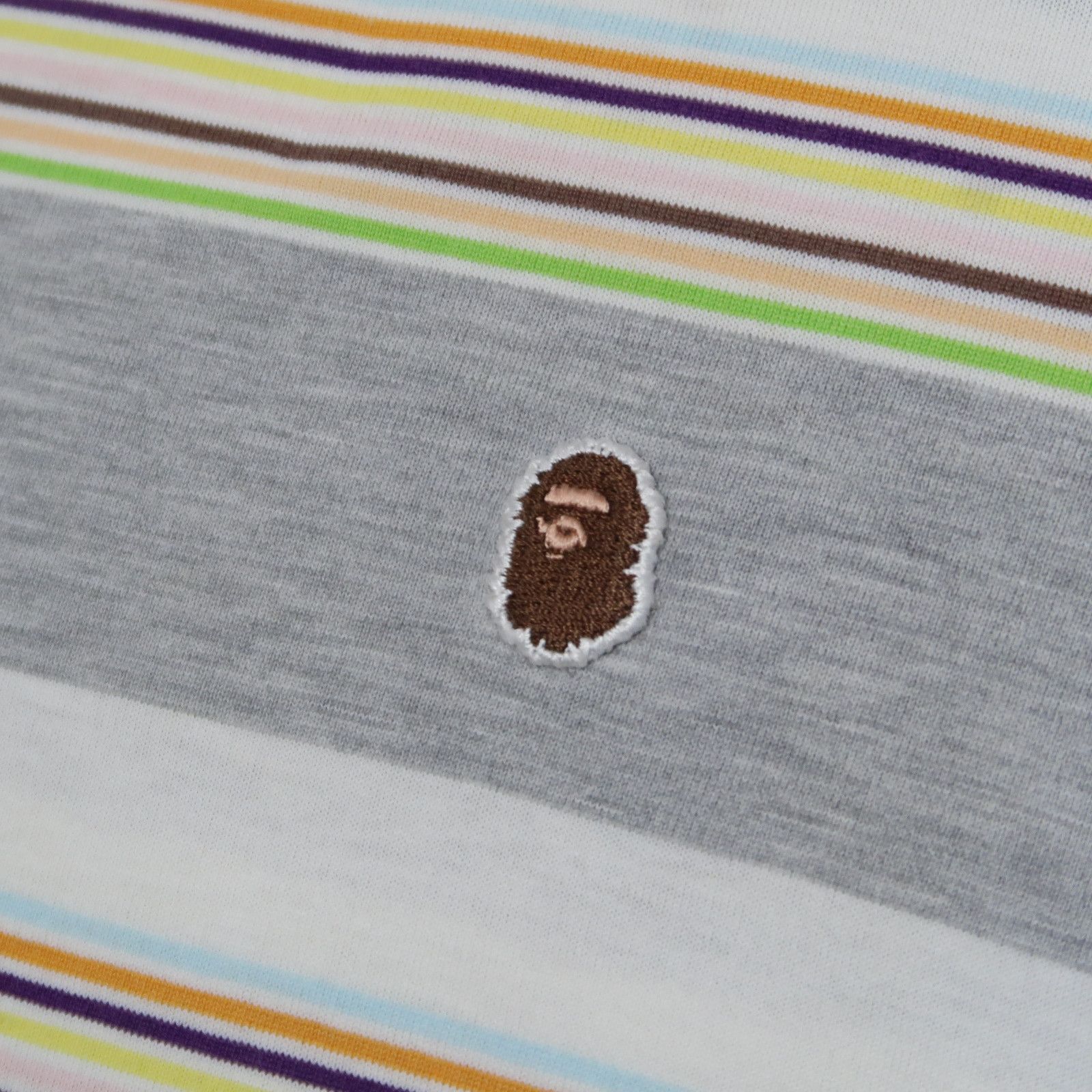 Bape 2008 OG Bape Psychedelic Prisoner Stripe Long Sleeve Size US M / EU 48-50 / 2 - 7 Thumbnail