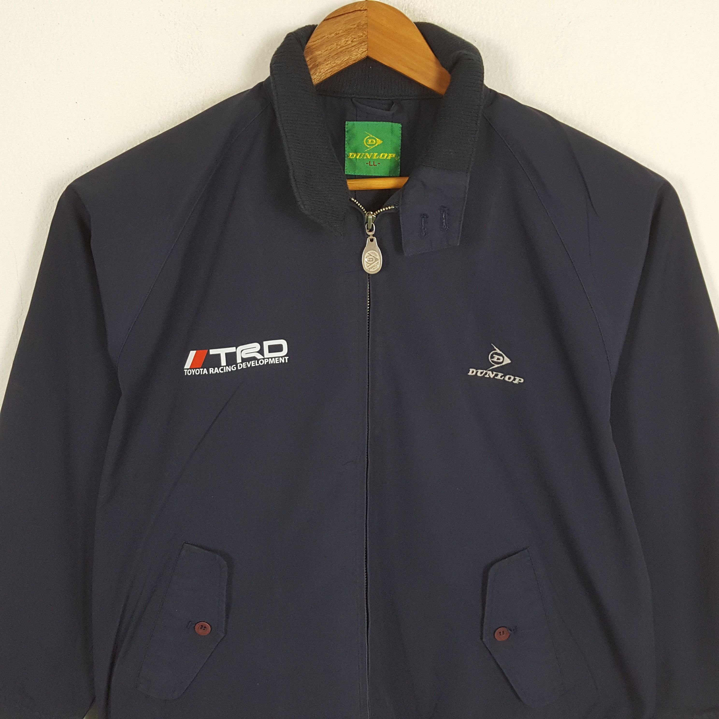 Dunlop × Vintage Vintage DUNLOP TRD TOYOTA RACING Japanese Custom Jacket Size US XL / EU 56 / 4 - 4 Thumbnail