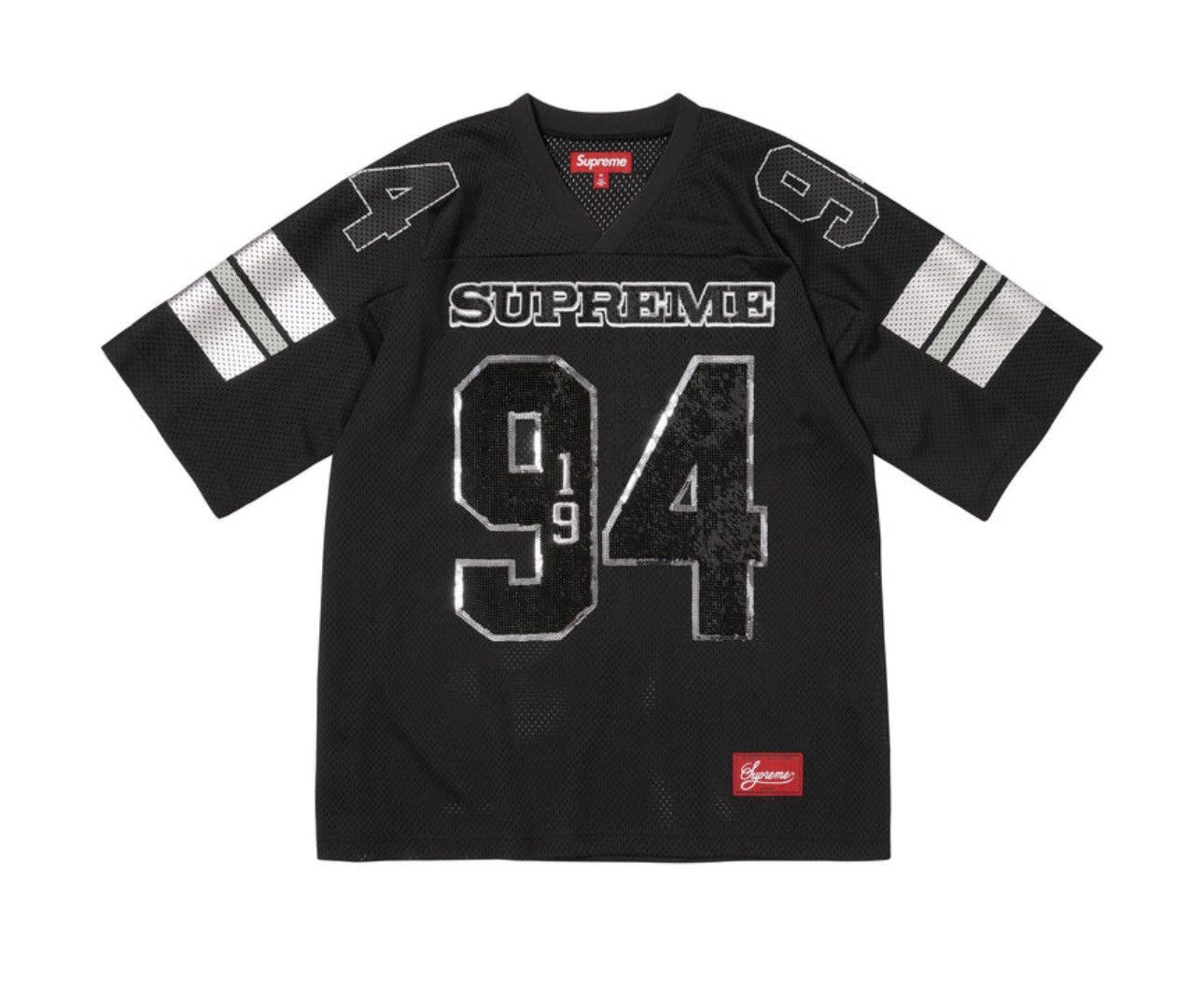 【Supreme】Faux Croc Football Jersey Supreme Faux Croc Football Jersey White Men's - SS22 - US