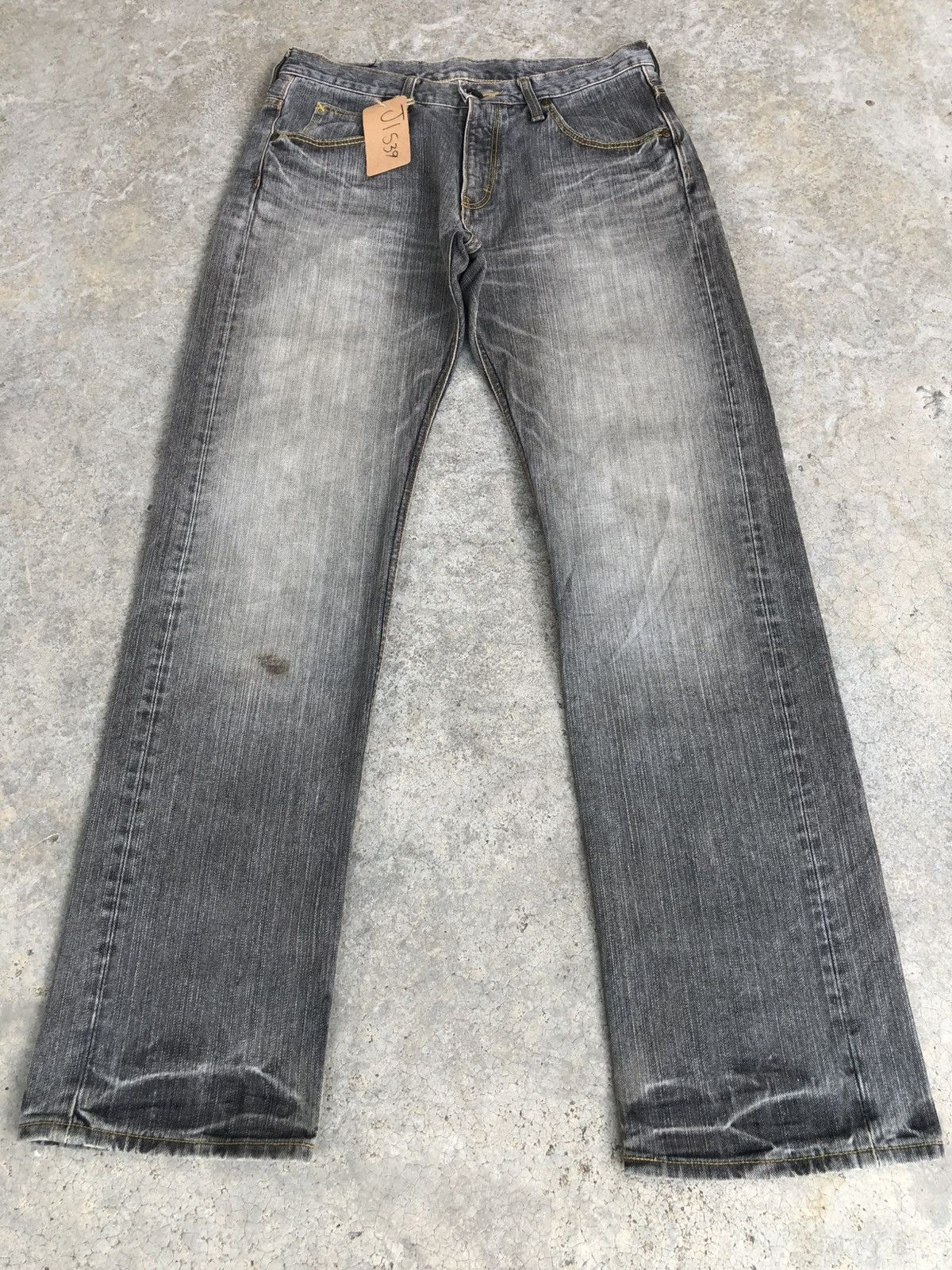 Kapital Japanese Lee Distressed Jeans Mudwash Size US 31 - 3 Thumbnail
