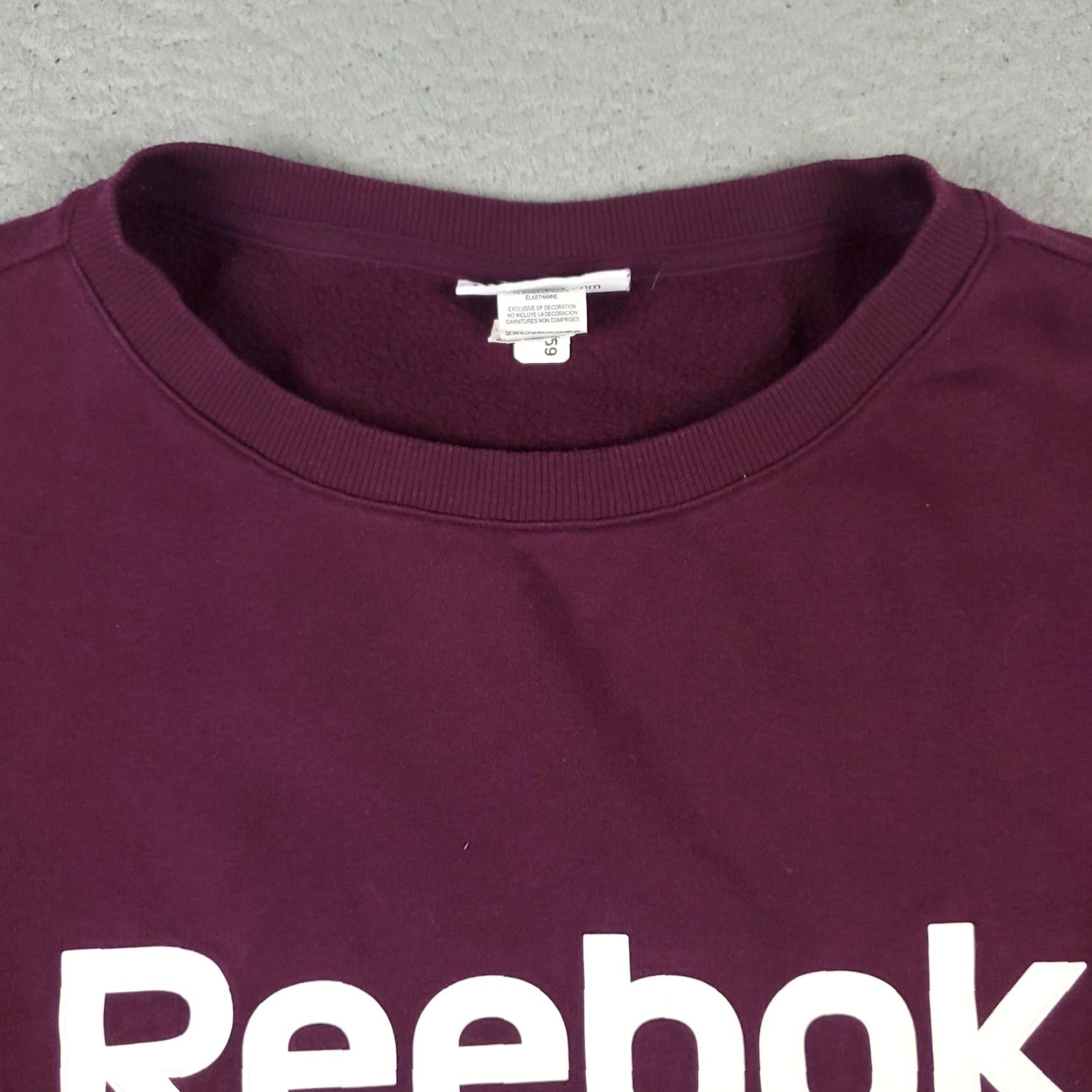Reebok Reebok Sweater Mens 2XL Purple Pullover Crew Neck Long Sleeve Casual Knit Sweatshirt Size US XXL / EU 58 / 5 - 3 Thumbnail