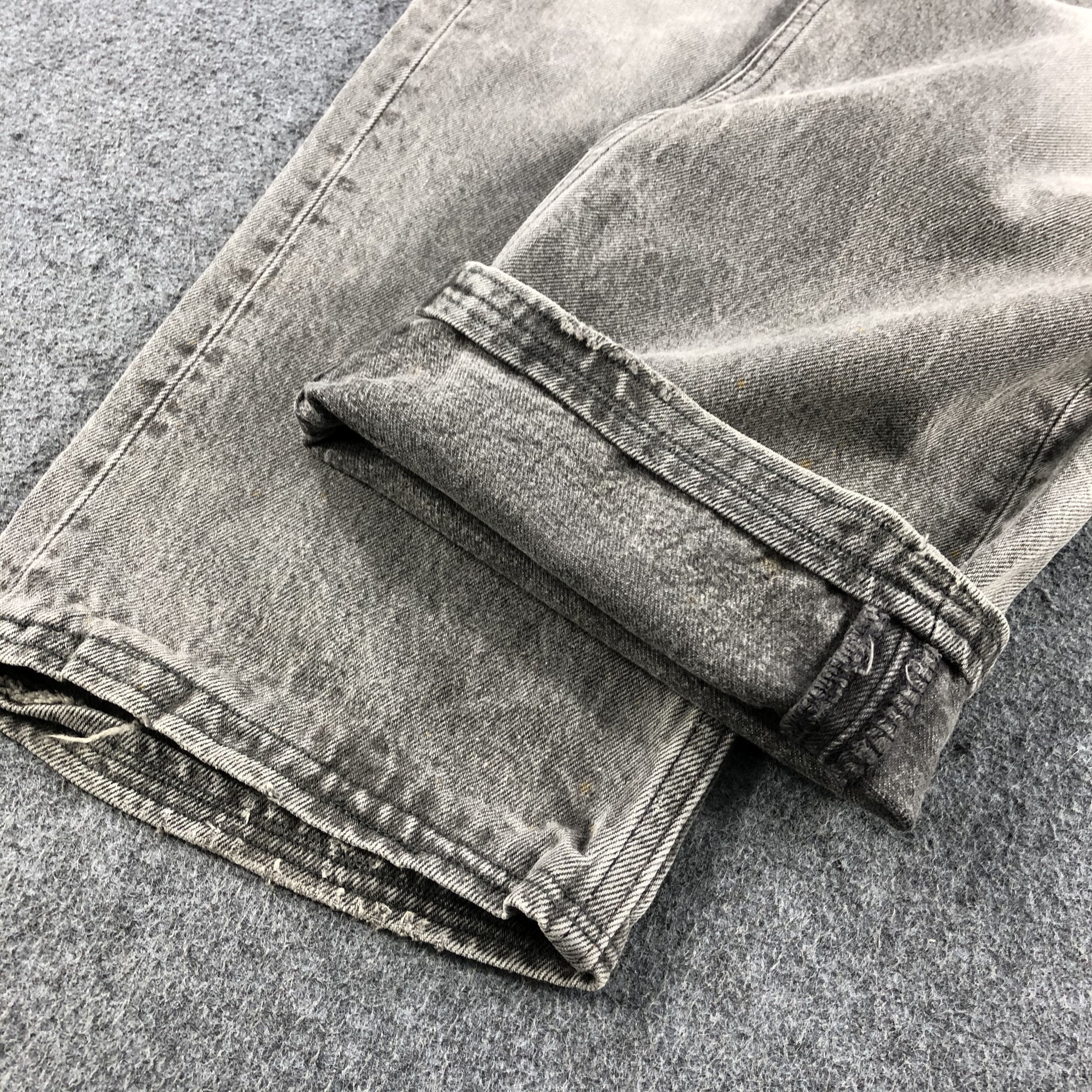 Levi's Vintage 90s Levis 501 Faded Black Jeans-J1654 Size US 36 / EU 52 - 6 Thumbnail