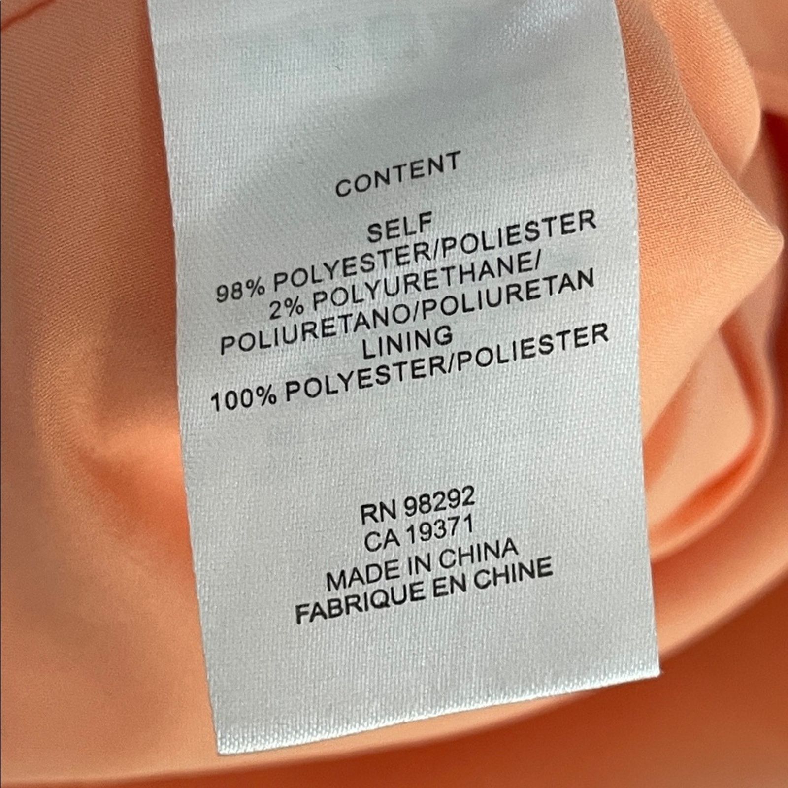 Tibi Tibi Chalky Drqpe Origami-Sleeve Orange Mini Shift Dress 6 Size M / US 6-8 / IT 42-44 - 5 Thumbnail