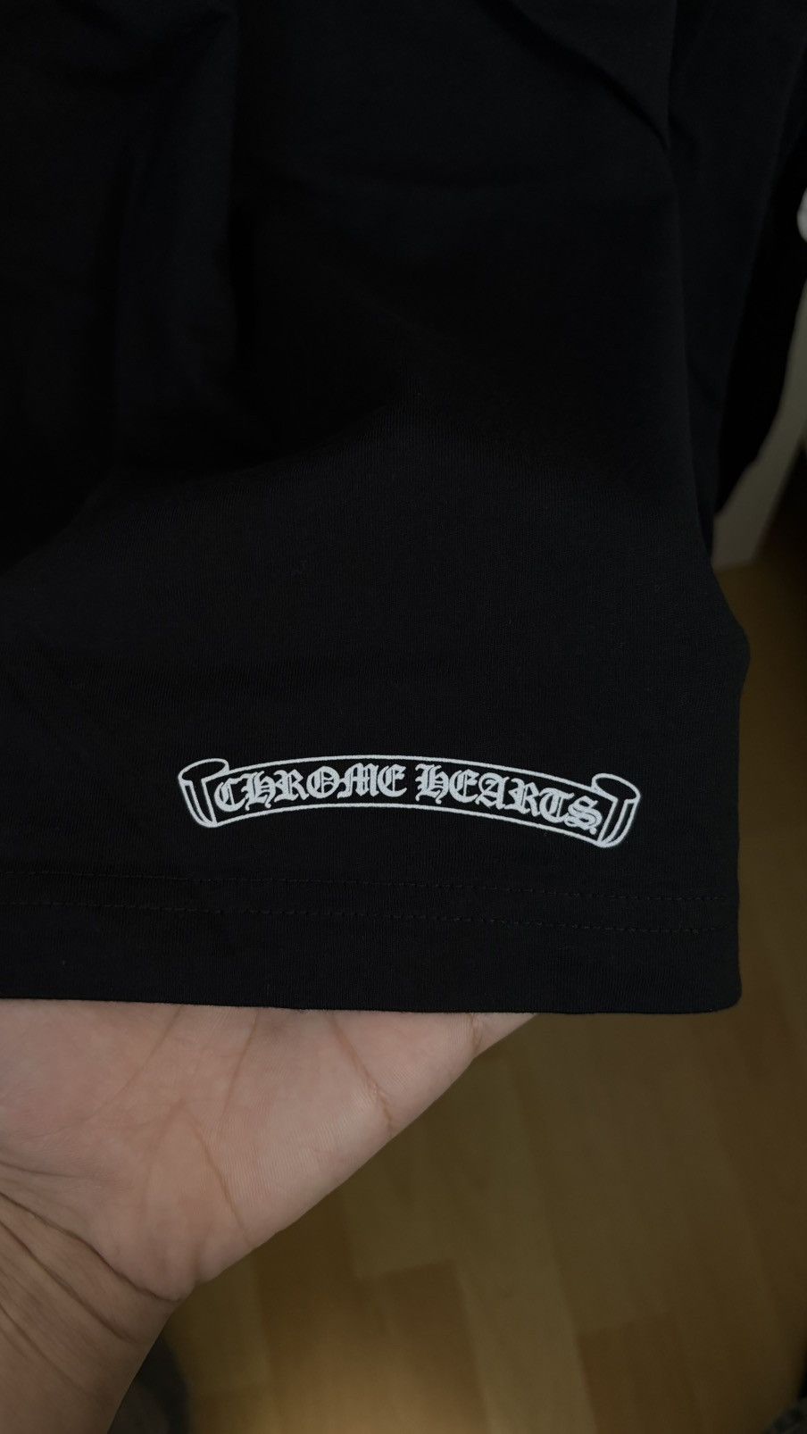 Chrome Hearts Chrome Hearts Long Sleeve Pocket Tee Black XL – Neck Logo Size US XL / EU 56 / 4 - 3 Thumbnail