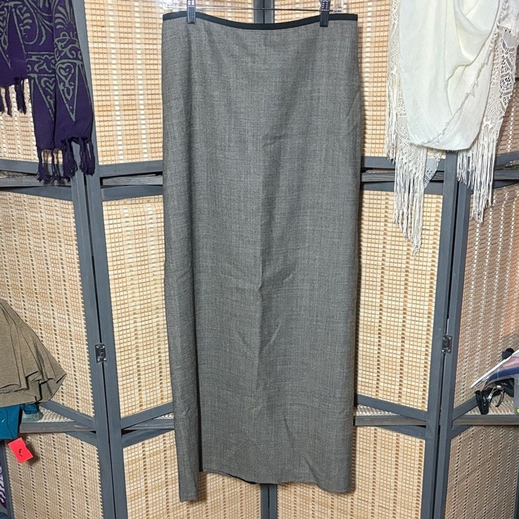 J.Crew J. Crew Greige Women's Maxi Skirt 12 TALL Size 34" / US 12 / IT 48 - 1 Thumbnail