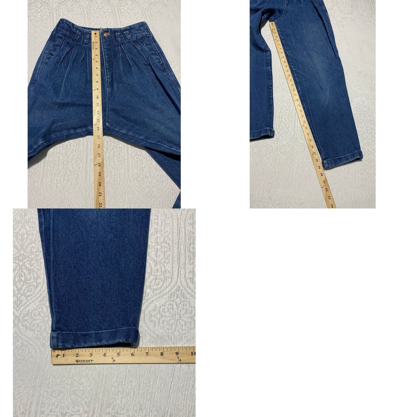 Vintage VINTAGE Together Jeans Shirt? Sorry. Size 26" / US 2 / IT 38 - 8 Thumbnail