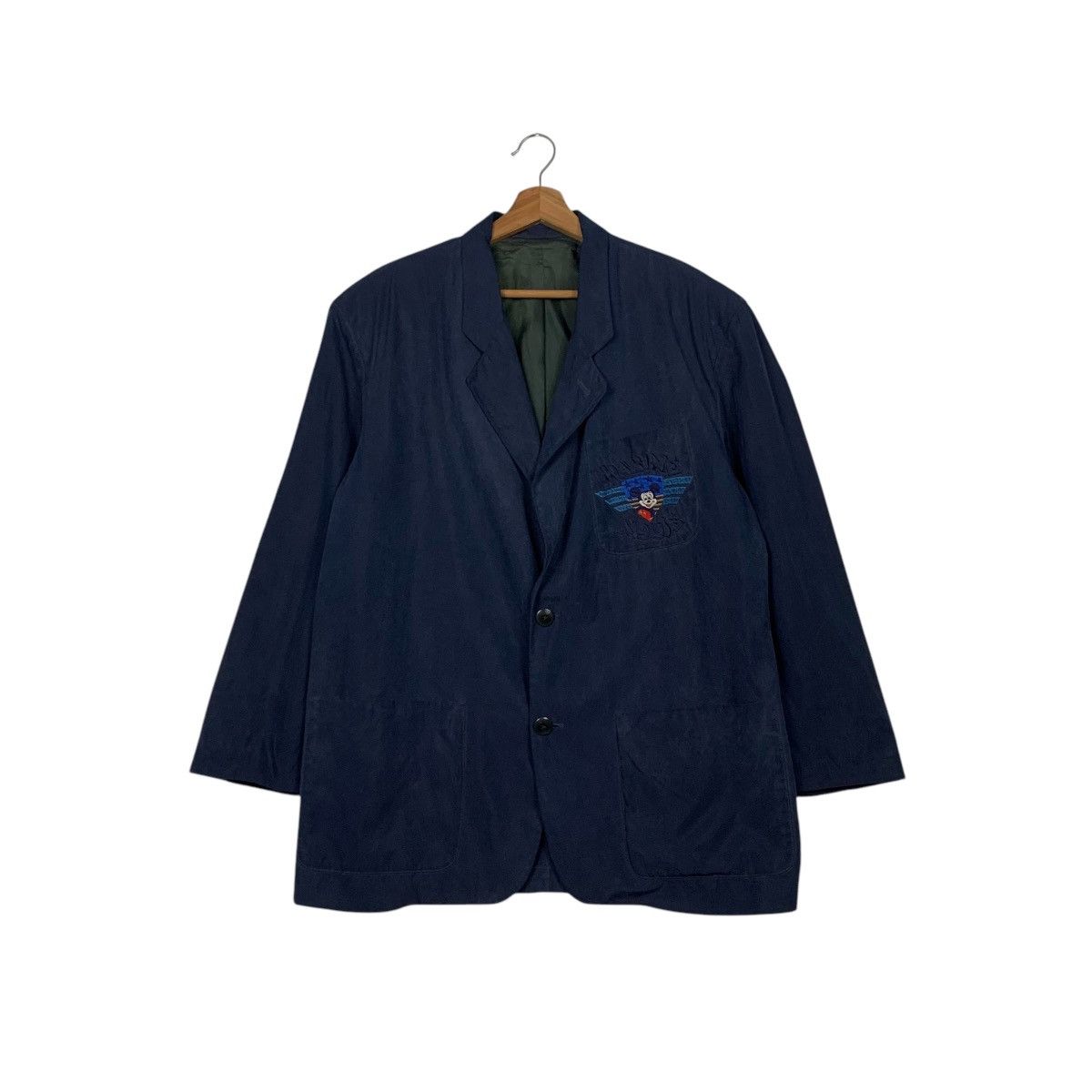 Iceberg ICEBERG X DISNEY Marine Mouse Logo Casual Jacket #2360-C106 Size US L / EU 52-54 / 3 - 1 Thumbnail