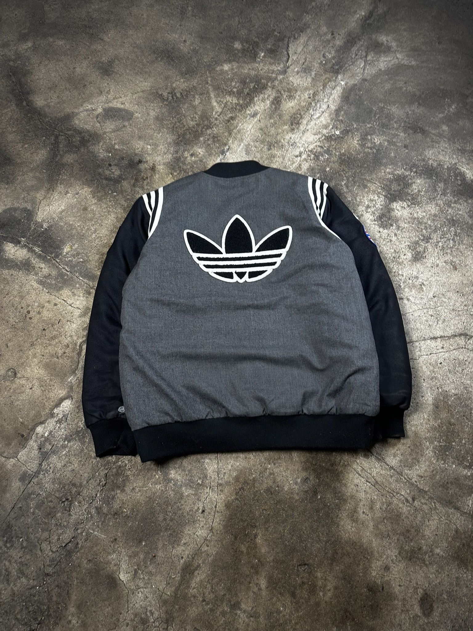 Adidas Adidas College Varsity Bomber Jacket Size US L / EU 52-54 / 3 - 2 Thumbnail
