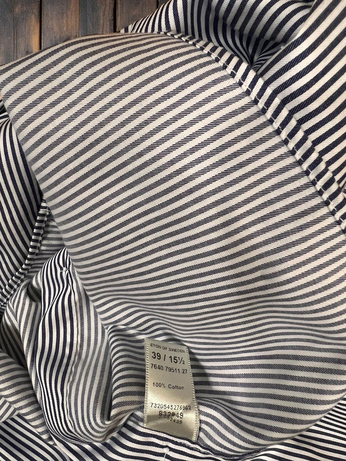 Eton Eton men’s striped shirt size 39 / M Size US M / EU 48-50 / 2 - 7 Thumbnail