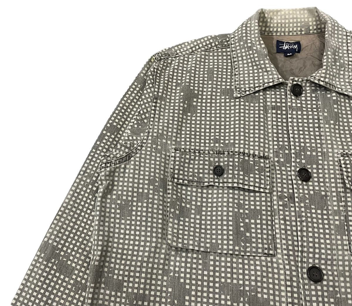 Stussy Vintage Stussy Checkered Made In USA Buttons Up Jacket Size US M / EU 48-50 / 2 - 5 Thumbnail