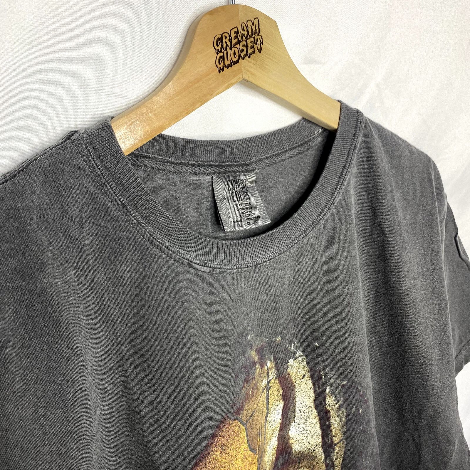 Travis Scott Cactus Jack Rodeo Hip Hop Rap Tour store Merch Tee in Natural L