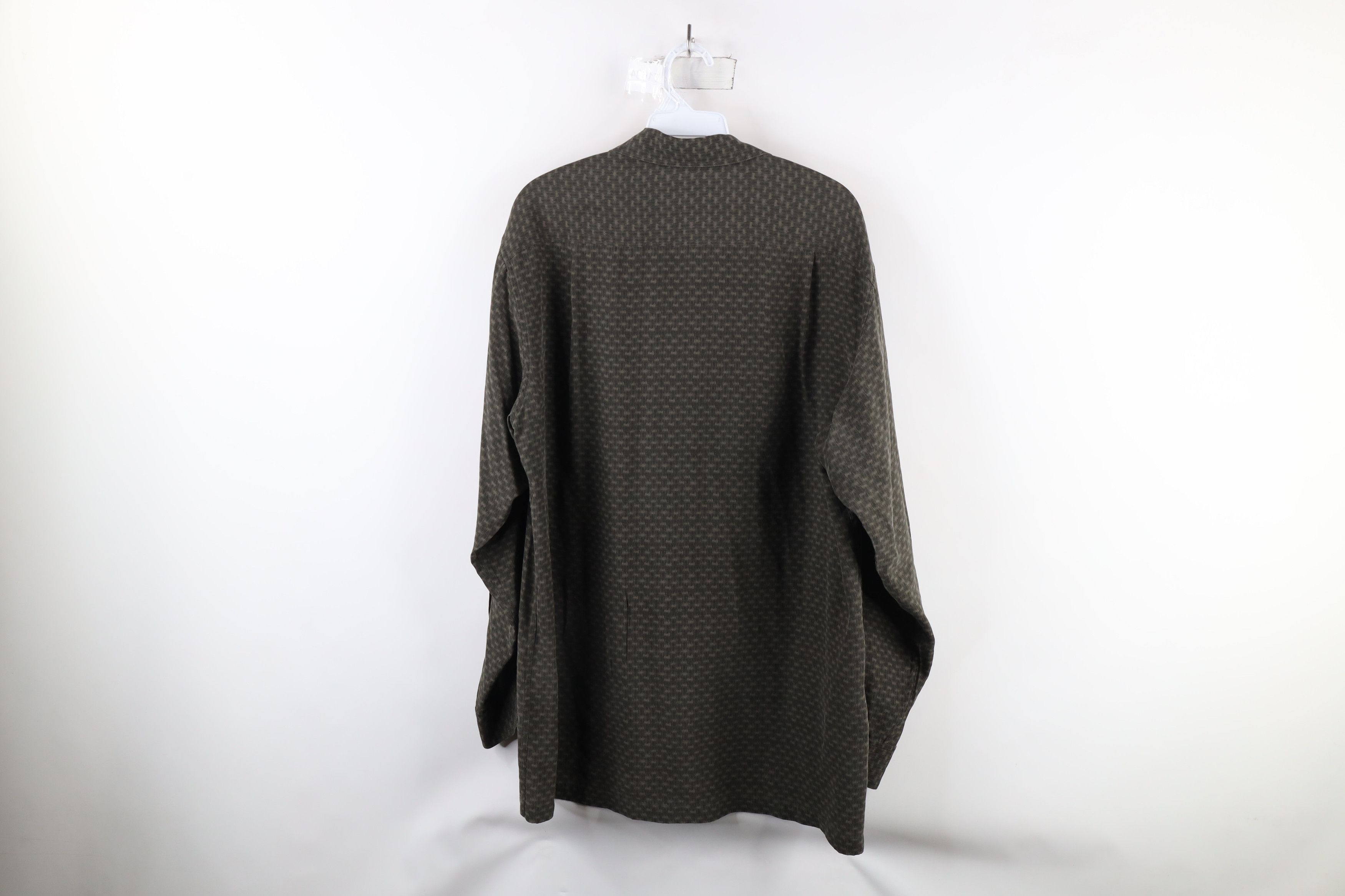 Vintage Vintage 90s Streetwear Long Sleeve Collared Button Shirt Size US M / EU 48-50 / 2 - 6 Thumbnail