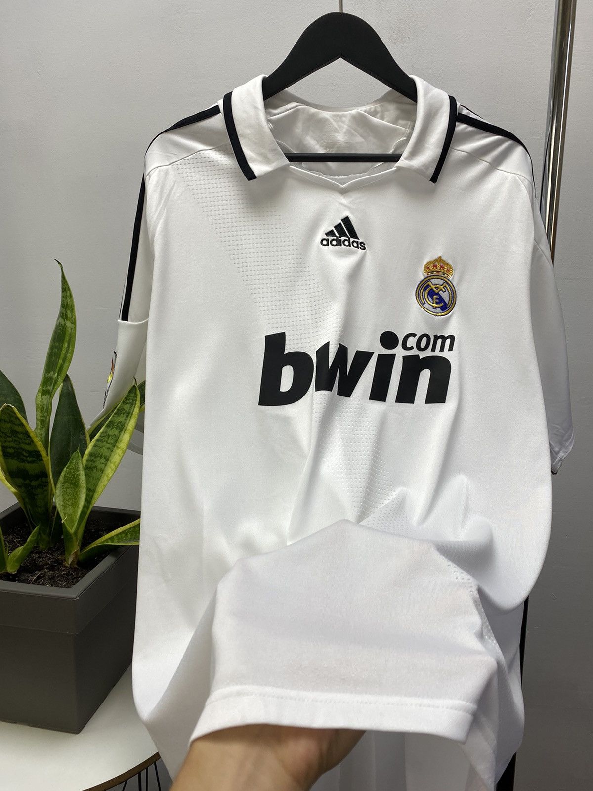 Adidas Real Madrid 2008 2009 Home Soccer Jersey Football Shirt Size US XXL / EU 58 / 5 - 9 Thumbnail