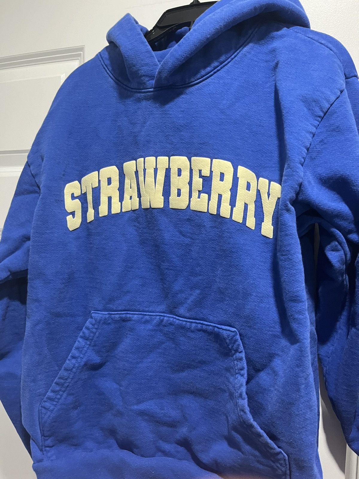 Strawberry Black Hoodie for Men