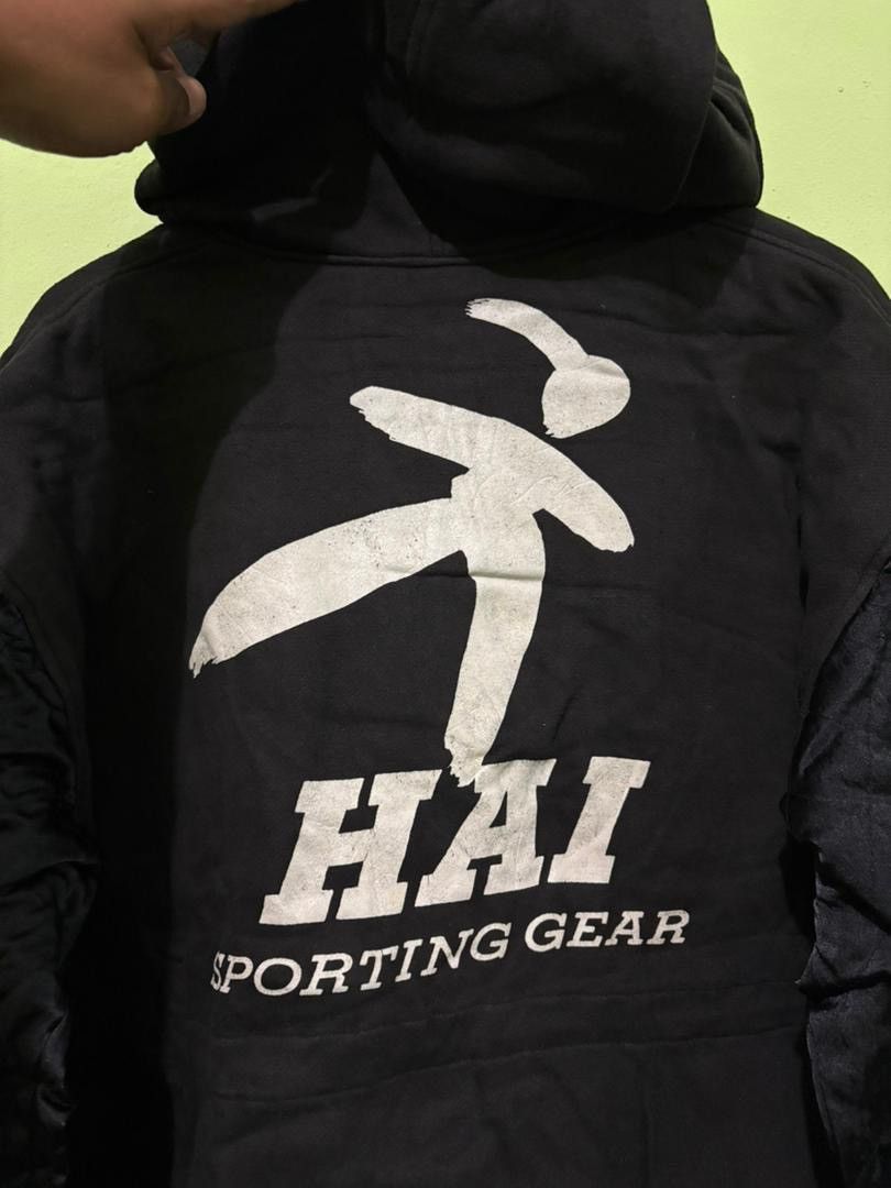Issey Miyake Vtg Issey Miyake Hai Sporting Gear Jacket Big Logo Design Size US M / EU 48-50 / 2 - 13 Thumbnail