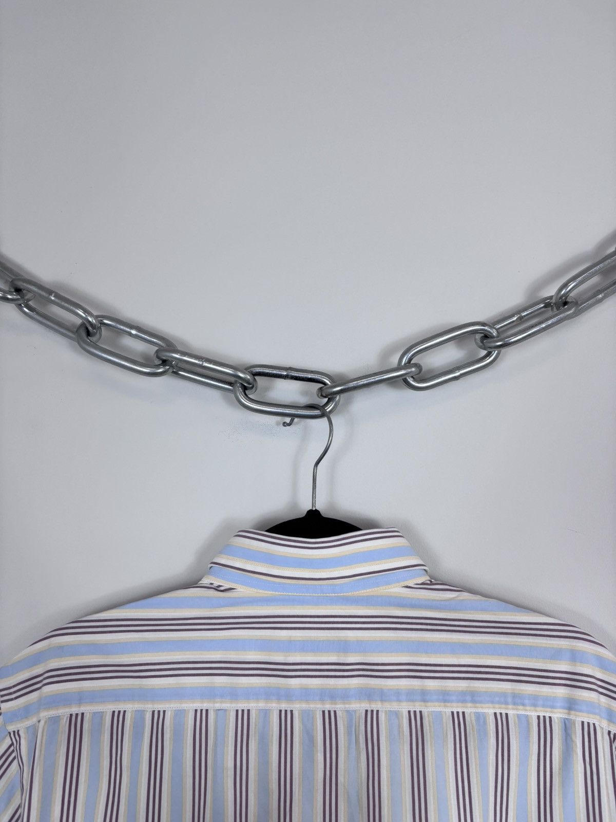 Just Cavalli Just Cavalli Race Vintage Men’s Striped Short Sleeve Shirt Size US L / EU 52-54 / 3 - 20 Thumbnail
