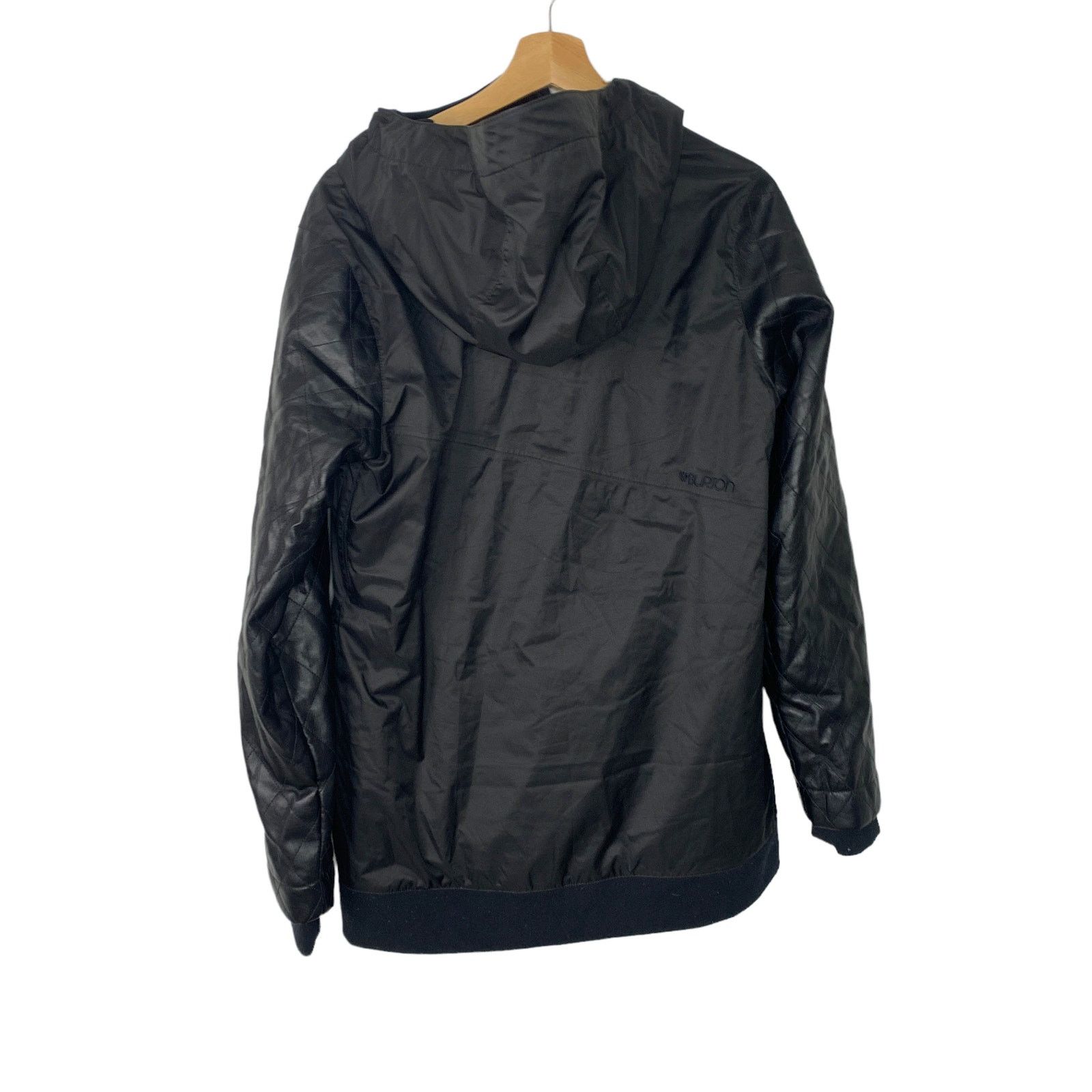 Burton Burton Snow Jacket White Collection Faux Leather Sleeves Size L / US 10 / IT 46 - 4 Thumbnail