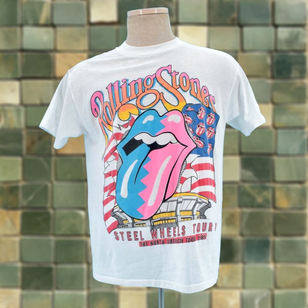 The Rolling Stones × Vintage Rolling Stones 1989 Tour Tee | Grailed