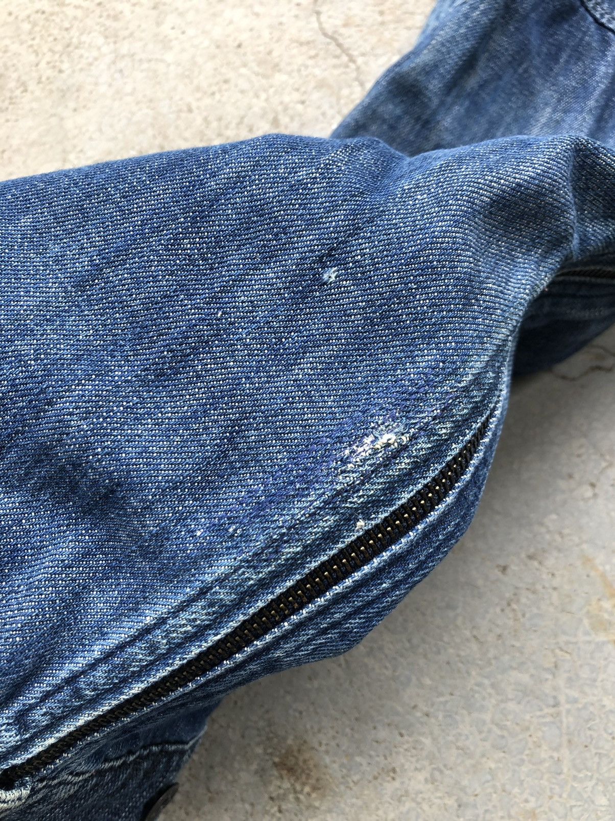 Designer BAGGY GSTAR VINTAGE BIKER STYLE DENIM Size US 31 - 5 Thumbnail