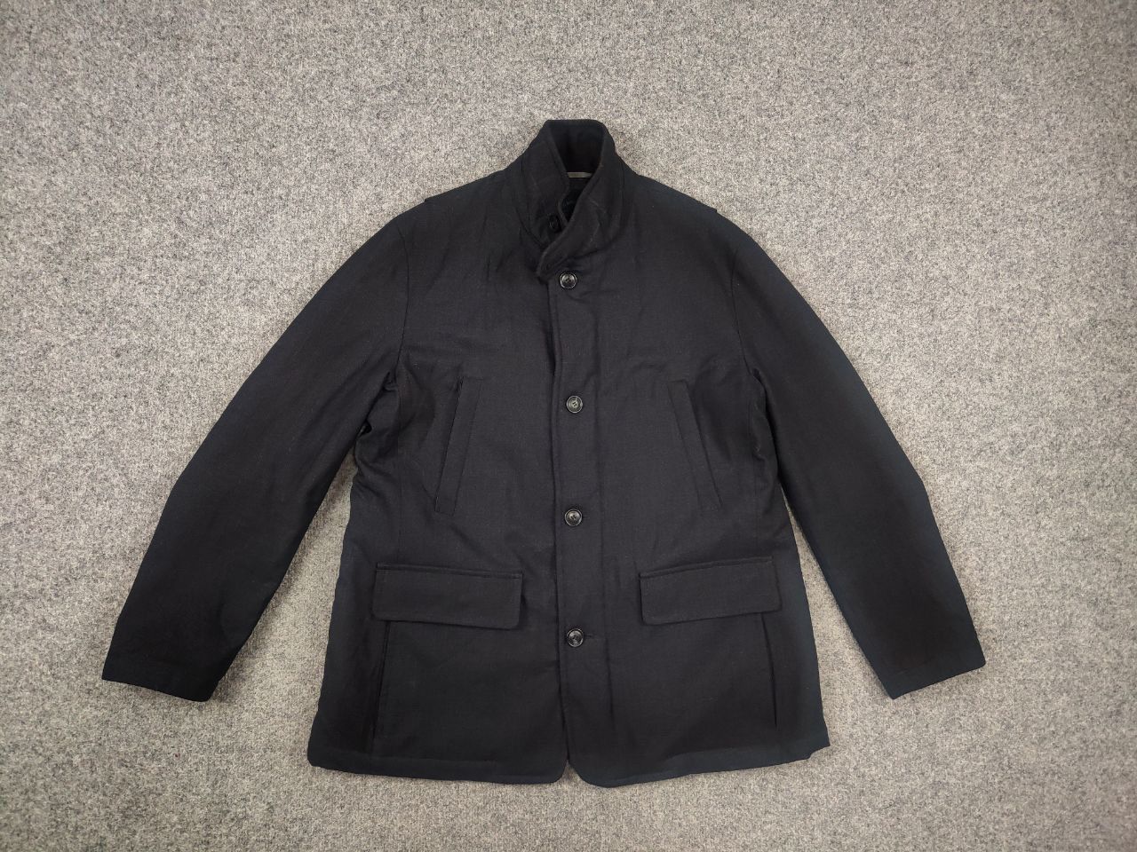 Paul & Shark Paul & Shark Classic Design Insulated Zip Wool Navy Jacket Size US M / EU 48-50 / 2 - 2 Thumbnail