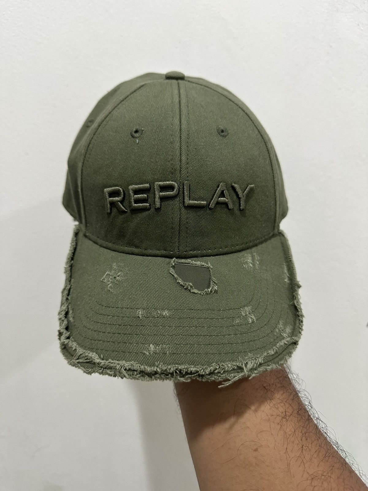 If Six Was Nine × Replay Distress Replay Cap Size ONE SIZE - 2 Thumbnail