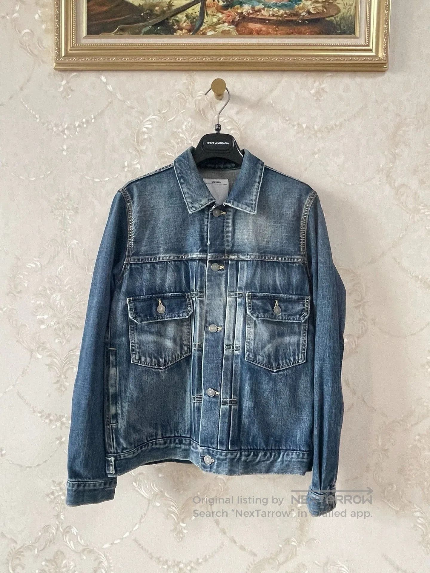 Other VISVIM Snake Skin Blue Denim Jacket. Size US S / EU 44-46 / 1 - 1 Thumbnail