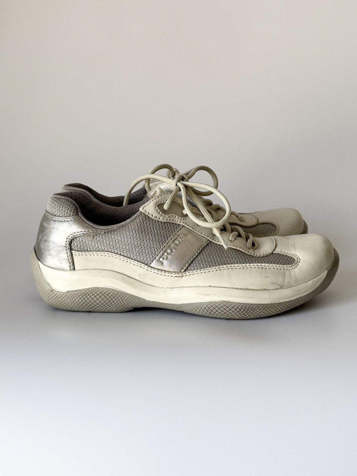 Prada Prada Americas Cup Vintage Sneakers Size US 5 / IT 35 - 2 Thumbnail