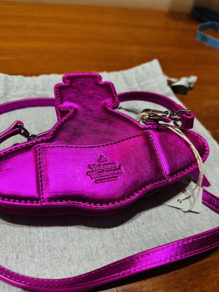 Vivienne Westwood Vivienne westwood Injected orb irridescent Crossbody Bag Size ONE SIZE - 5 Thumbnail