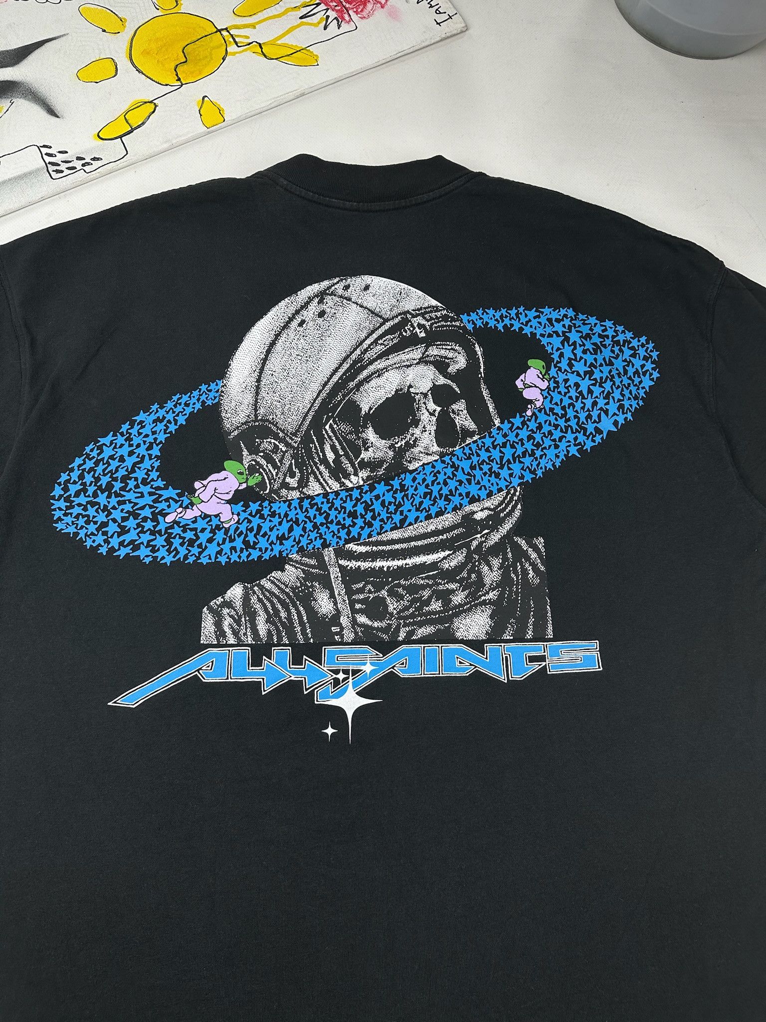 Allsaints All Saints T-Shirt oversized space skull Size US S / EU 44-46 / 1 - 5 Thumbnail