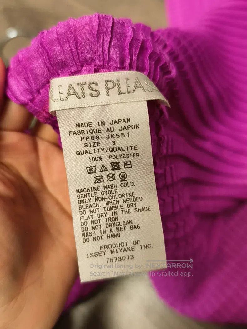 Issey Miyake Issey Miyake Pink vest Size L / US 10 / IT 46 - 3 Thumbnail