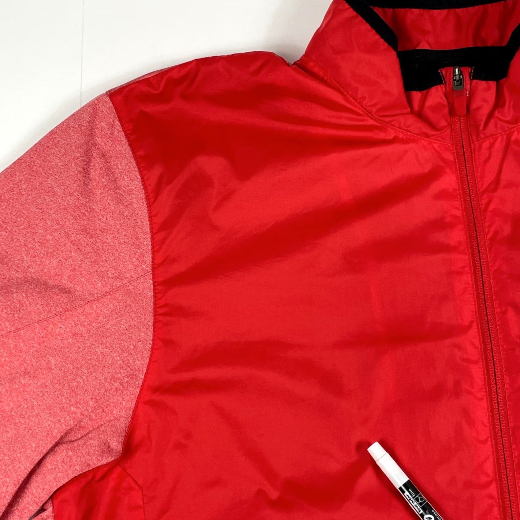 Nike Nike Jacket Mens Large Red Golf Full Zip Ultralight Lined Golfing Mock Size US L / EU 52-54 / 3 - 6 Thumbnail
