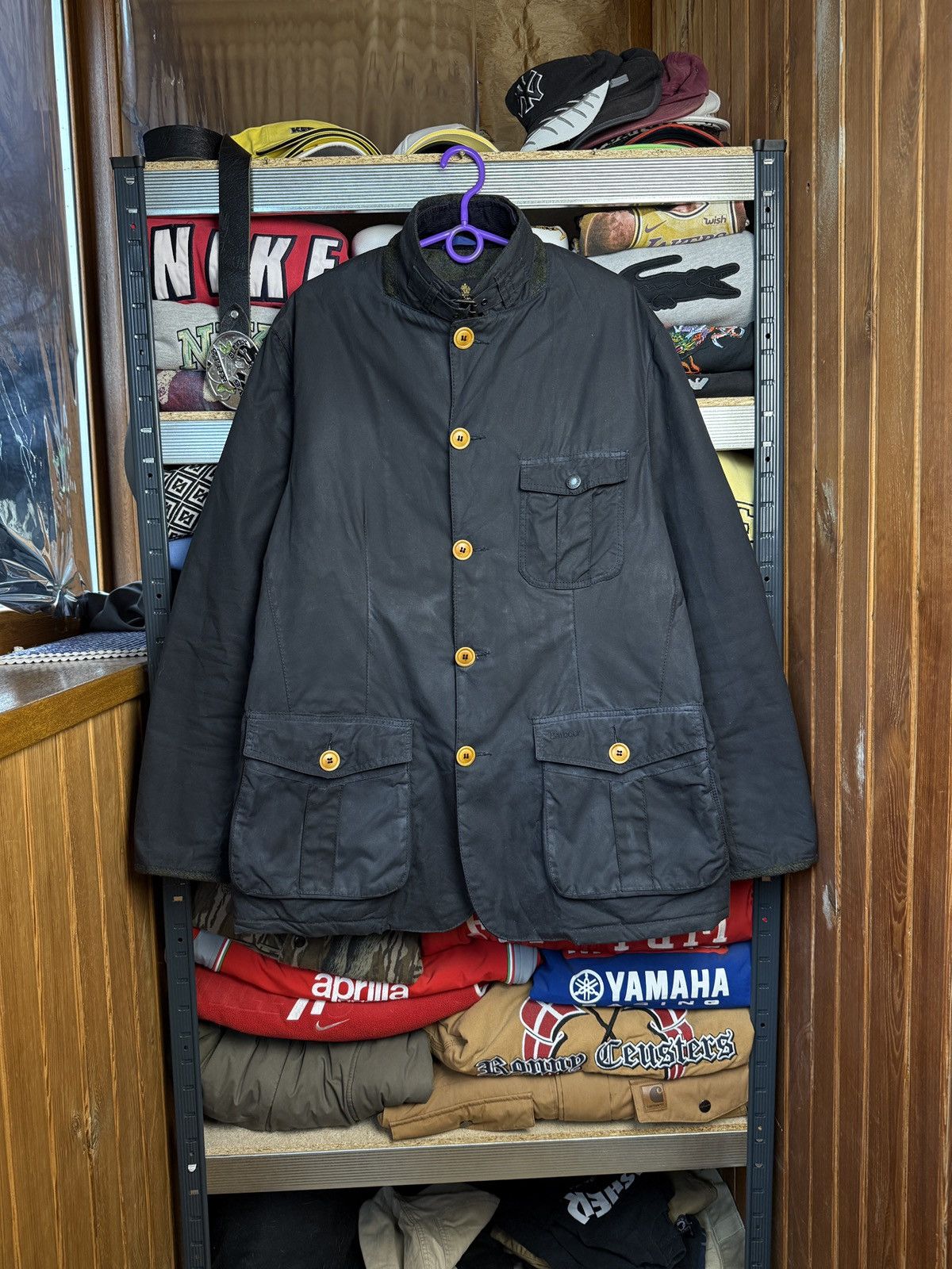 Barbour Vintage mens Barbour Wax jacket size XXL Size US XXL / EU 58 / 5 - 1 Thumbnail