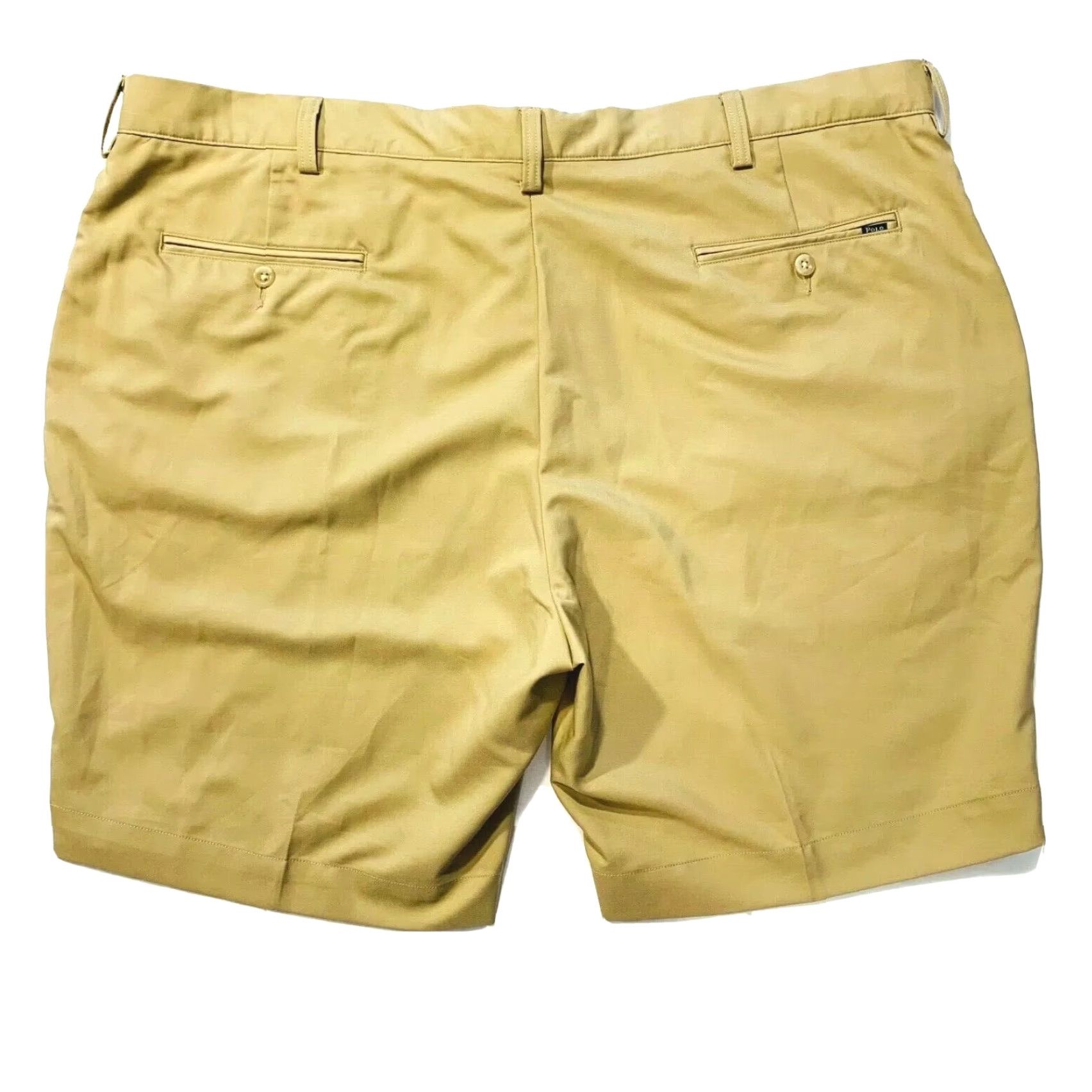 Polo Ralph Lauren VINTAGE Polo Ralph Lauren Tech Performance Chino Shorts Men 42 Beige Wicking Golf Casual 9in Inseam Regular Fit NWOT PKG? Size US XL / EU 56 / 4 - 2 Thumbnail