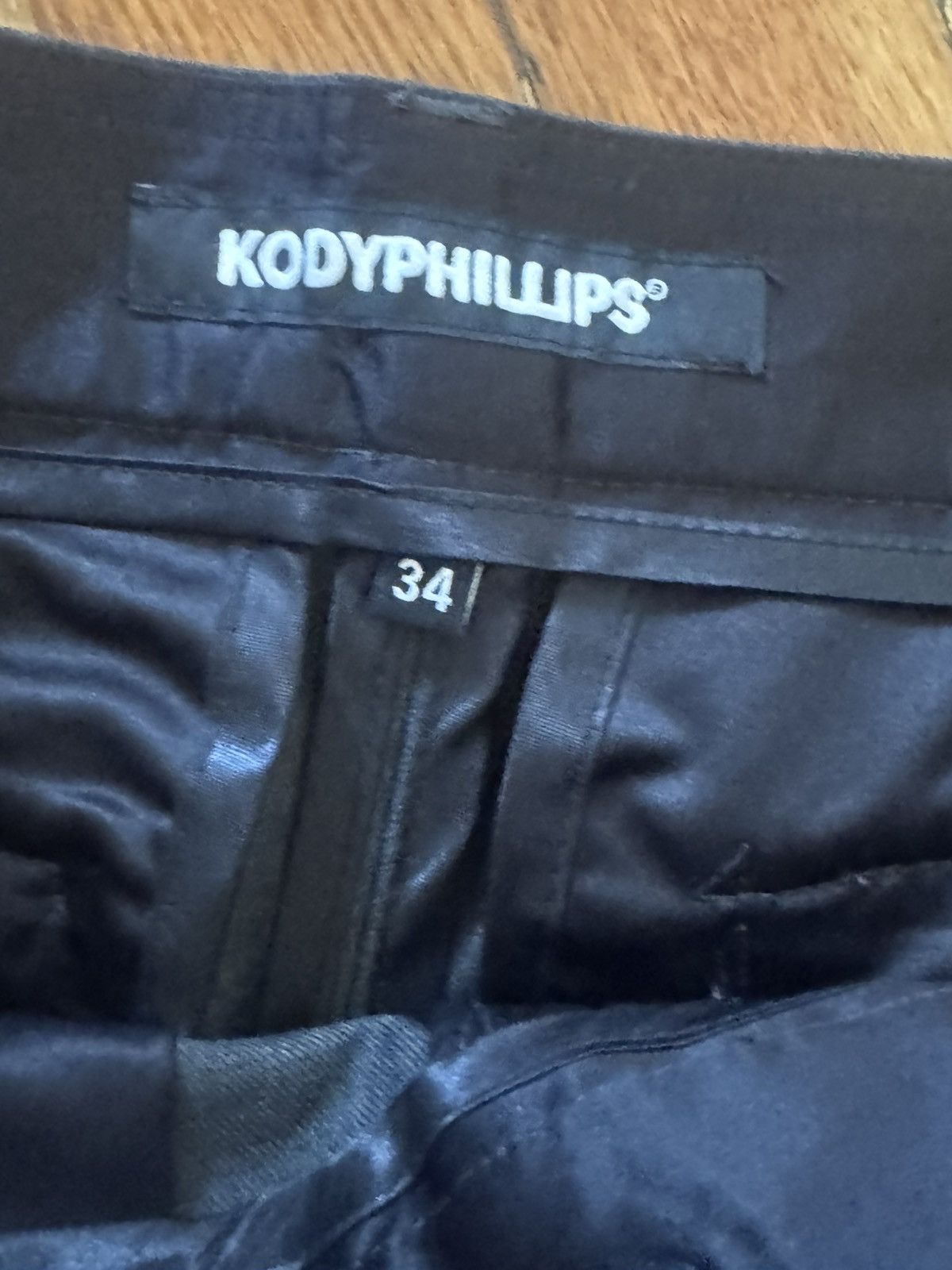 Kody Phillips Kody Phillips grey cargo trousers- Soot Size US 32 / EU 48 - 5 Thumbnail