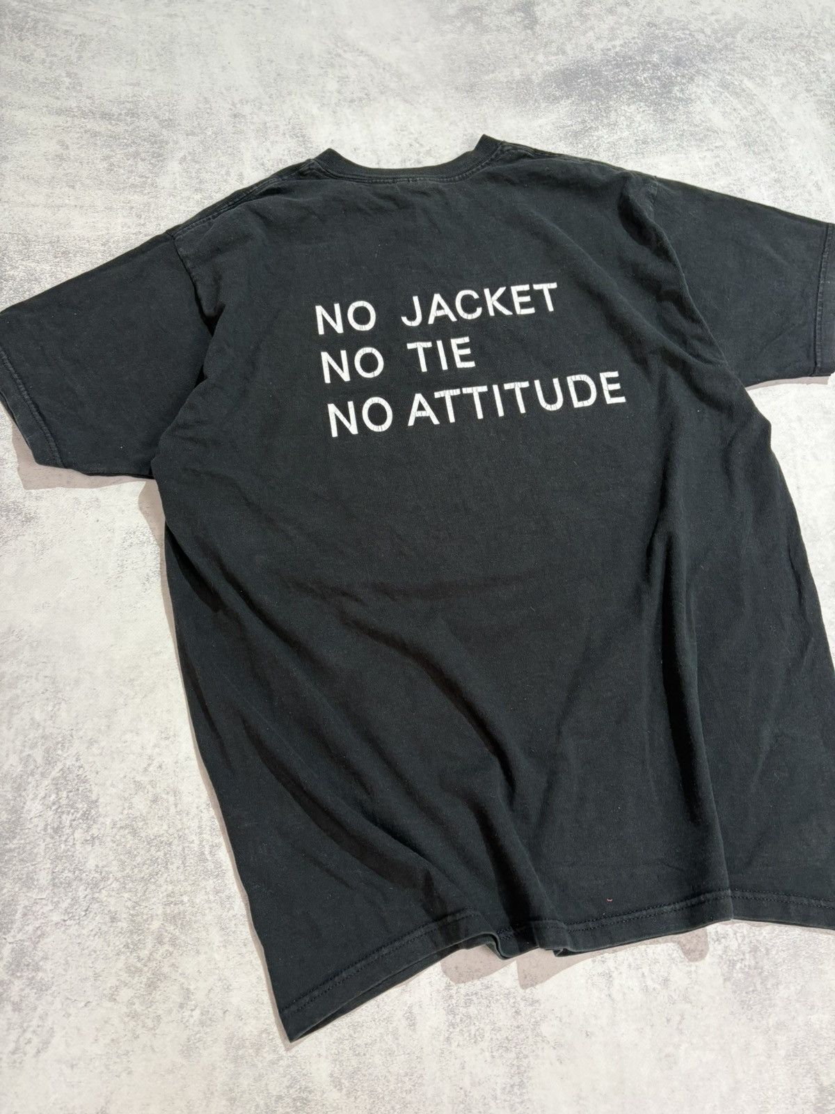 Fruit Of The Loom The Mark New York City T-Shirt Faded VTG 90s Hotel Archive Size US XL / EU 56 / 4 - 7 Thumbnail